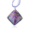 Purple Cloud Dichroic Glass Pendant