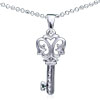 Royal Key 925 Sterling Silver Pendant
