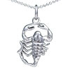 Scorpio 925 Sterling Silver Pendant