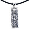 Mysterious Letters 925 Sterling Silver  Pendant 