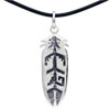 Chic Leaf  925   Sterling   Silver  Pendant