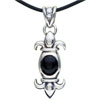 Symmetrical Pattern 925  Sterling   Silver   Pendant 