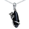 Mouse Love Rice 925 Sterling Silver Pendant