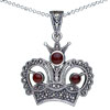 King Crown 925  Sterling   Silver   Pendant 