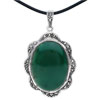 Emerald Crystal 925 Sterling Silver Pendant
