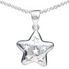 Five Pointed Star 925  Sterling   Silver   Pendant 