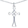 Elegant Cross 925 Sterling Silver Pendant