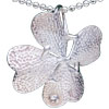 Flower  925   Sterling   Silver  Pendant PD_YW262