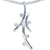 Crystal Dragonfly 925  Sterling   Silver   Pendant  PD_YW265