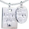 Love You 925 Sterling Silver Pendant