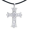 Delicate Cross  925   Sterling   Silver   Pendant 