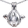 Bird Cage 925 Sterling Silver Pendant