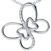 Slim Butterfly 925 Sterling Silver  Pendant 
