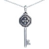 Key 925 Sterling Silver Pendant