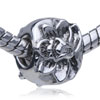 Pure Lotus In Full Bloom Silver Plated European Beads