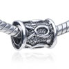 Swimming  Fish  Silver Plated European Beads