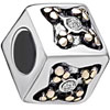 Unmatchable Five Point Dice Crystal European Beads