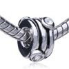 Round Shaped Sparkling Crystal European Beads