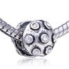 Turtle Shell With  Crystal  European Beads