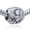 Exotic  Ancient  Cambodian Silver Plated European Beads