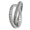 Size 9 Double Band Cz Ring