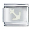 Anchor White Italian Charm