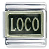 Loco Word Italian Charm