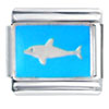  Dolphin  In The Blue Italian Charm