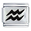  Aquarius  Horoscope Symbol Italian Charm