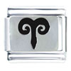 Aries Horoscope Symbol Italian Charm