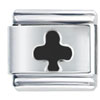 Black Cross Italian Charm