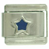  Silver  Star Purple Italian Charm