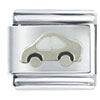 Silver Car Italian Charm