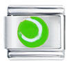 Green Tennis Ball Italian Charm