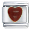 Heart  Red   Italian   Charm 