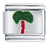 Hand Painted Palm Tree Italian Charm