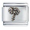 Silver Tone Palm Tree Italian Charm