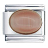 Pink Moonstone Italian Charm
