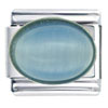 Blue Moonstone Italian Charm