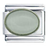 Oval Moonstone Italian Charm
