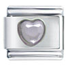 October Heart Birthstone Italian Charm