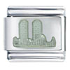 Twin Tower Italian Charm
