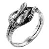 Size 6 Double Snake Ring