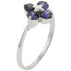 Size 6 Amethyst Cross Ring