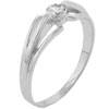 Size 6 Cz Trident Ring