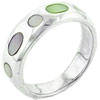 Size 6 Seven Stone Mother Of Pearl Ring