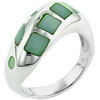 Size 6 Green Mother Of Pearl Ring