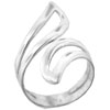 Size 6 Flame Twist Ring