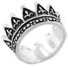 Size 6 Fleur De Lis Crown Ring
