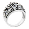 Size 6 Round Cut Cz Royal Tiara Ring